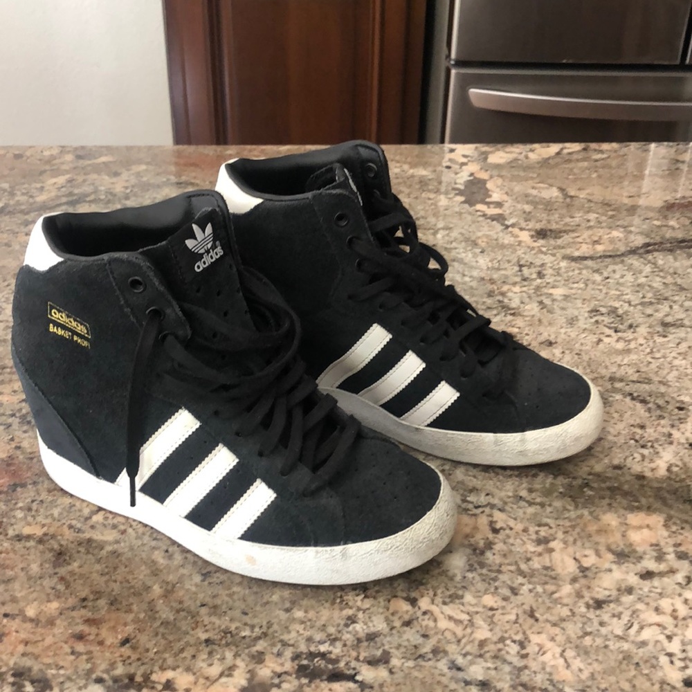 Women Adidas wedges, size 37.5